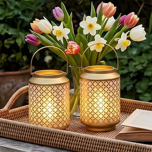 Vista 7 de TRIROCKS Juego de 2 lámparas de mesa con pilas de 19 cm de alto, lámparas inalámbricas decorativas con foco LED para hogar, sala de estar, bodas