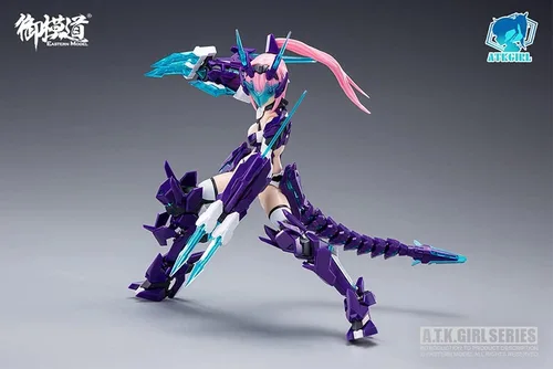 Vista 11 de Personaje original: Modelo oriental A.T.K. Girl Azure Dragon Modelo Kit