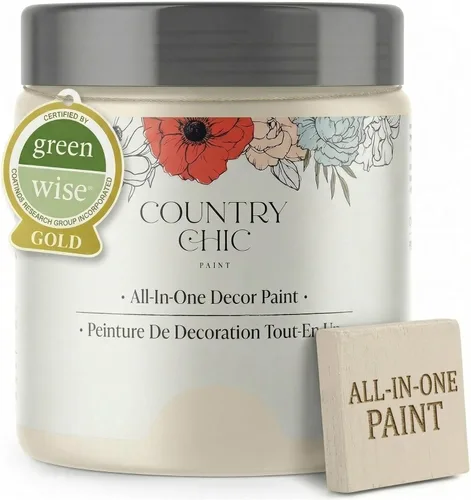 Vista 15 de Country Chic - Pintura a la tiza todo en uno para muebles y armarios, ecológica, acabado mate, con primer y sellador, para madera y metal, Alchemist