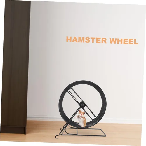 Vista 9 de ULTECHNOVO Ruedas para correr de hámster, rueda de hámster, juguete de rueda de ejercicio para hámsters, jerbos, ratas, erizos