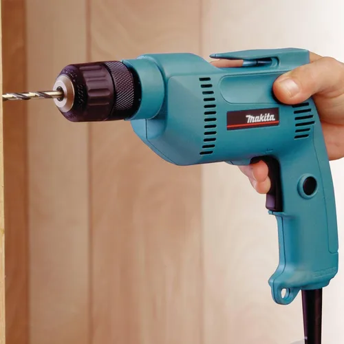 Vista 6 de Makita 6408K - Taladro de 4,9 amperios, 38 pulgadas, color verde azulado