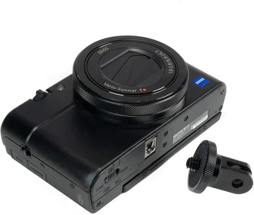 Vista 3 de Adaptador de montaje de cámara para GoPro 12/11/10/MAX e Insta360 X5/X4/X3/X2/X/RS/R Ecosistema - Adaptador de conversión ¼-20 para sistema