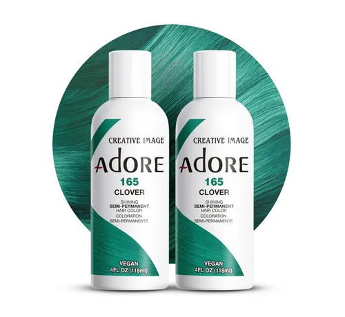 Vista 68 de Adore Tinte semipermanente verde para el cabello, vegano y sin crueldad, 4 onzas líquidas, 163 Green Apple (paquete de 1)