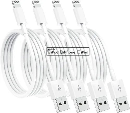 Vista 20 de Susnwere Cable de carga extra largo para iPhone de 15 pies, [certificado Apple MFi], cable USB a Lightning de 15 pies, cable de carga rápida