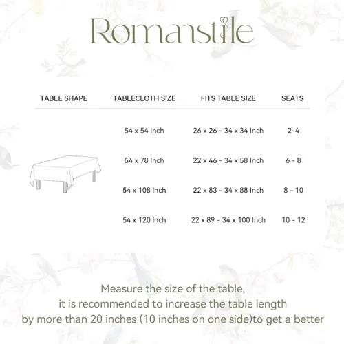 Vista 7 de Romanstile Mantel cuadrado de vinilo de verano, mantel de plástico impermeable a prueba de aceite, para exteriores, mantel de vinilo resistente