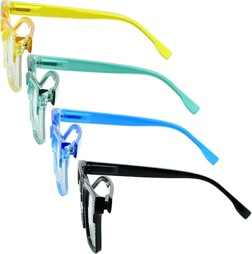 Vista 3 de CessBlu Paquete de 4 lentes de lectura bifocales para mujeres, lectores, bifocales de moda