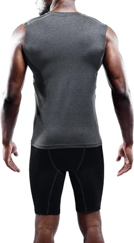 Vista 6 de NELEUS Paquete de 3 camisetas de compresión Dry Fit para hombre