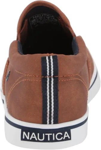 Vista 3 de Nautica Akeley - Tenis para niños sin cordones para jóvenes y niños (niños grandes, pequeños y bebés)