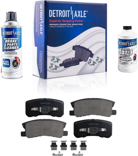Vista 81 de Detroit Axle - Pastillas de freno para Avalanche Express Suburban Savana Yukon XL 1500 Chevy Tahoe GMC Cadillac Escalade, Pastillas de freno