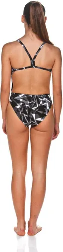 Vista 5 de Arena Traje de baño de una pieza para mujer Negro