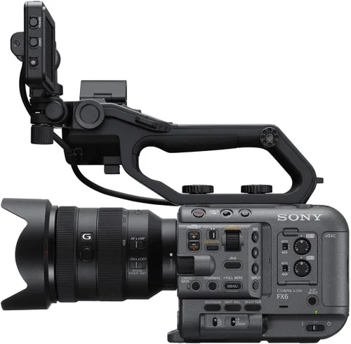 Vista 9 de Sony ILME-FX6 Cámara de línea de cine de fotograma completo con SEL24105G