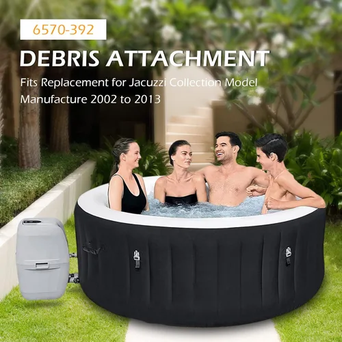 Vista 7 de 6570-392 - Reemplazo de accesorios de desechos para jacuzzi jacuzzi, se adapta a modelos de colección de fabricación de 2002 a 2013 (paquete de 2)