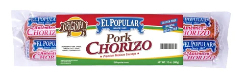 Vista 4 de El Popular Chorizo Suave 12oz (6)
