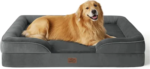 Vista 36 de Bedsure - Cama para gatos de interior, sofá cama lavable para perros muy pequeños, espuma de soporte con funda extraíble y lavable, forro Gris