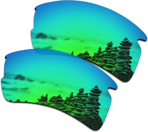 Vista 6 de SmartVLT Juego de 5 lentes de repuesto para hombre Oakley Flak 20 XL OO9188 paquete combinado de gafas de sol S02