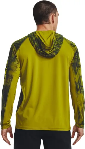 Vista 2 de Under Armour - Camiseta de calentamiento Iso-Chill Shrbrk Camo HDY para hombre
