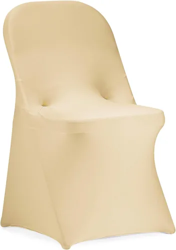 Vista 10 de Funda de silla Peomeise plegable, de elastano elástico para bodas, fiestas, banquetes, eventos