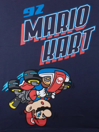 Vista 8 de Nintendo Super Mario Mario Kart - Juego de 3 camisetas de manga corta para niños