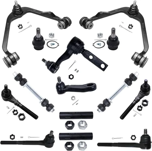 Vista 10 de Detroit Axle - Kit de suspensión frontal de 15 piezas para Jeep Grand Cherokee 99-04 1999 2000 2001 2002 2003 2004, brazos de control superior e
