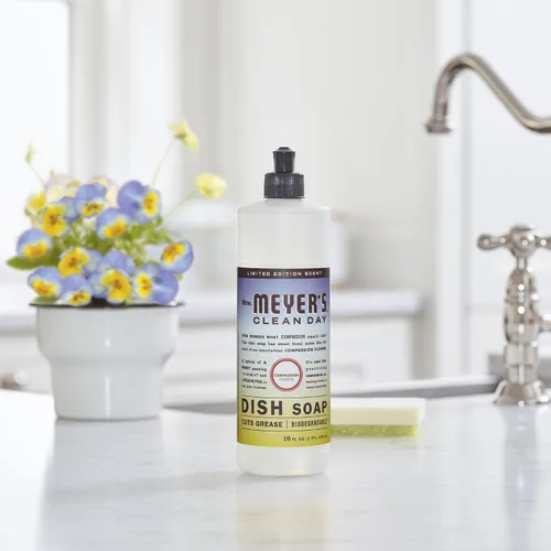 Vista 11 de Mrs. Meyer’s Clean Day - Detergente líquido para platos, aroma a lavanda, botella de 16 oz