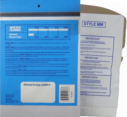 Vista 2 de Eureka MM Micro-Lined Mighty Mite & Sanitaire Bolsas para aspiradora de filtración de alérgenos (10)
