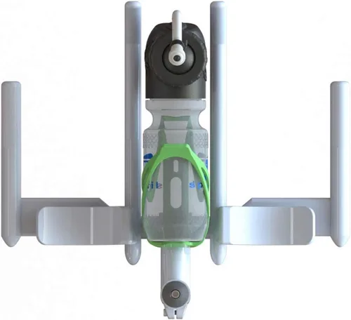 Vista 4 de Speedfil Botella de agua para bicicleta A2, sistema de hidratación manos libres entre brazos con puerto de recarga