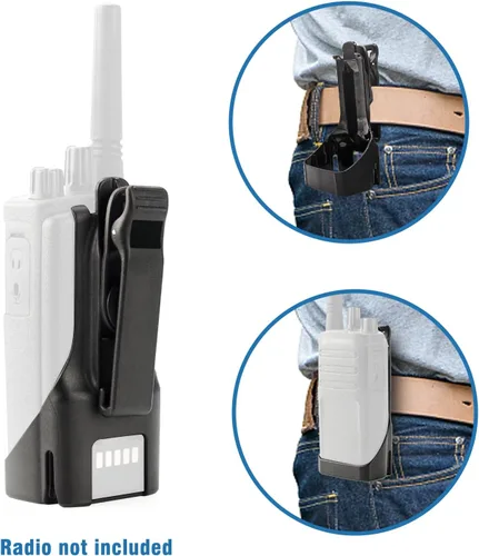 Vista 3 de 2 piezas HKLN4510 HKLN4510A RM Series Clip de cinturón giratorio para MOTOROLA RMM2050 RMU2040 RMU2080 RMU2080D RMV2080 Radios portátiles