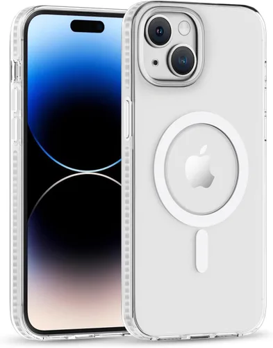 Vista 83 de SCORPIFY Funda para iPhone 15 Pro Max [Compatible con MagSafe] con Diseño de Estampado de Leopardo Guepardo Negro Mate, Linda Funda Magnética