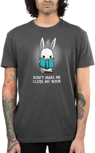 Vista 3 de TeeTurtle Camiseta estándar Don't Make Me Close My Book