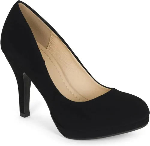 Vista 3 de Zapatos de tacón de vestir Fermin para mujer con plataforma de aguja y tacón redondo