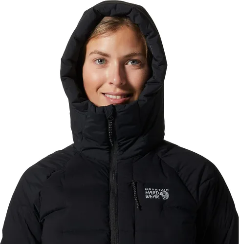 Vista 4 de Mountain Hardwear Parka elástica para mujer para campamento, viajes, senderismo de invierno y uso casual, aislada y duradera