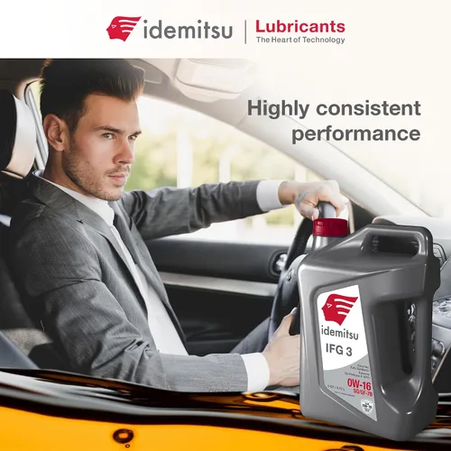 Vista 5 de Idemitsu IFG3 0W-16 SP/GF-7B Aceite de motor sintético completo – 5 cuartos de galón Eficiencia avanzada de combustible y protección del motor