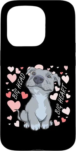Vista 13 de iPhone 11 Pro Max Big Heart Pitbull Pibble Mom - Estuche de regalo