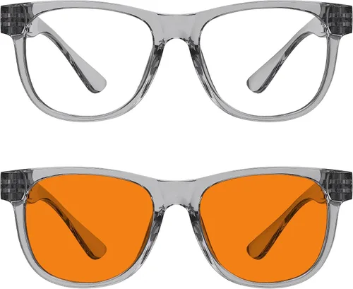 Vista 266 de Eyekepper Gafas de luz azul para hombre y mujer, paquete de 6 lentes Pilot Paquete de 6 color mezclado