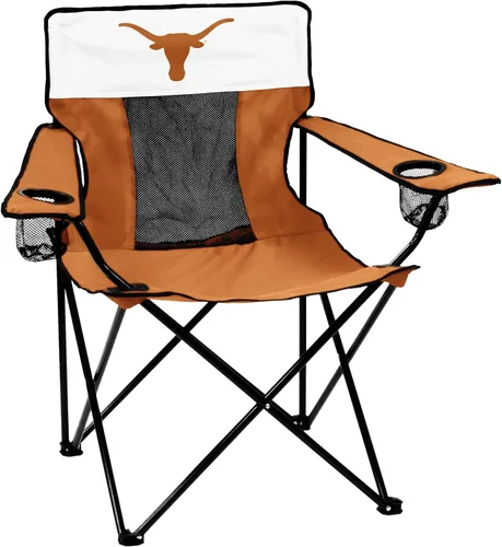 Vista 43 de Logo Brands NCAA Alabama Crimson Tide Elite Silla Portátil - Silla premium para exteriores con portavasos, marco de acero con recubrimiento