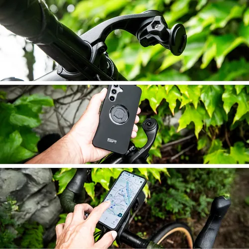 Vista 7 de SP CONNECT Paquete de bicicleta de carretera SPC+ Compatible con iPhone 11 Pro/XS/X Negro