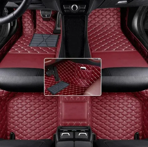 Vista 18 de Tapetes de suelo de automóvil compatibles con el 99 % de los sedán, SUV, deportivos, cobertura completa, compatible con hombres y mujeres, Negro