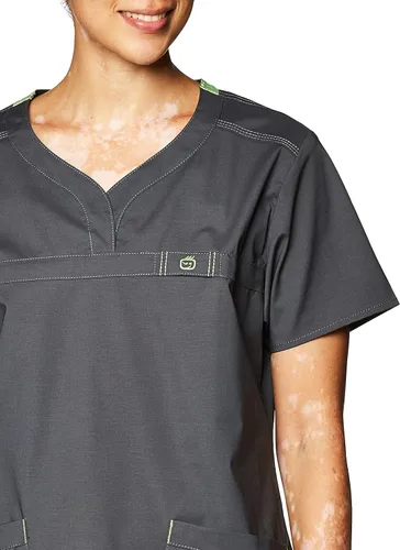 Vista 2 de WonderWink Wonderflex Patience - Camiseta médica para mujer
