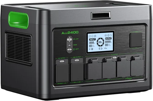 Vista 16 de Estación de energía portátil de 1000 W (pico de 2000 W), generador solar de 999 Wh, salida de CA de onda sinusoidal pura de 110 V con PD de 60 W