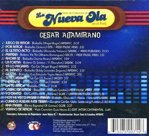 Vista 2 de Serie de Coleccion de La Nueva Ola en El Peru