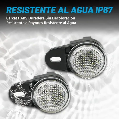 Vista 7 de Luces LED de cortesía interiores Bestview para alféizar de Dodge Durango Ram 1500 2500 3500 Classic Nitro Jeep Wrangler Commander Grand Cherokee Azul