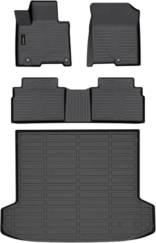 Vista 12 de Auxko Revestimiento de carga para todo tipo de clima, apto para Hyundai IONIQ 5 y 2025 IONIQ 5 N TPE 2022-2024, accesorios de alfombrilla de goma