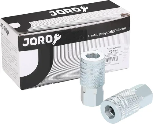 Vista 6 de Accesorios de manguera de aire de 1/4, acoplador industrial tipo M, tamaño de flujo de 1/4 pulgada, tamaño de rosca hembra de 1/4 pulgada