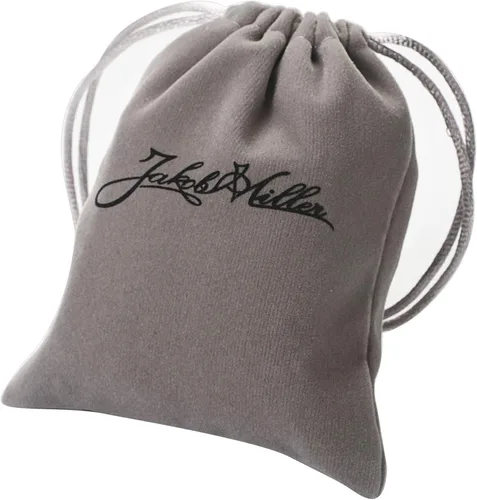 Vista 7 de Jakob Miller Collar con colgante de cruz de Satán Leviatán de acero inoxidable para hombres y mujeres, joyería con símbolo de brimstone