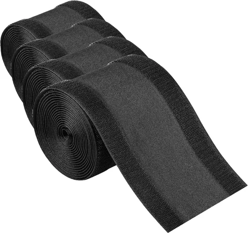 Vista 14 de WILLBOND Cubierta de cable de alfombra, protector de cable de suelo, gestión de protector de cables solo para alfombras de oficina comercial