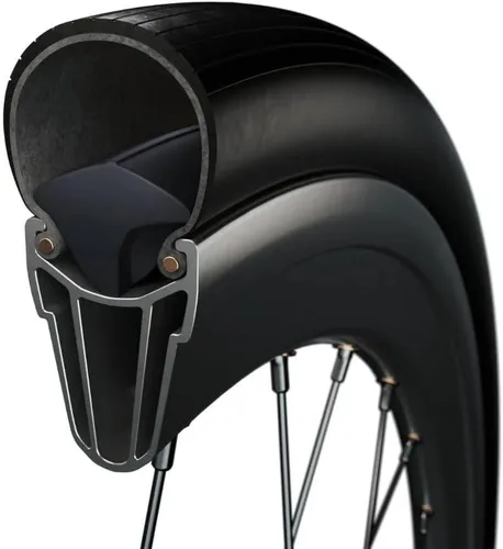 Vista 4 de Tannus Armour TUBELESS - Inserto de neumático Protección de llanta y pinchazos Sin pellizcos Forro de neumáticos de bicicleta gruesa Inserto