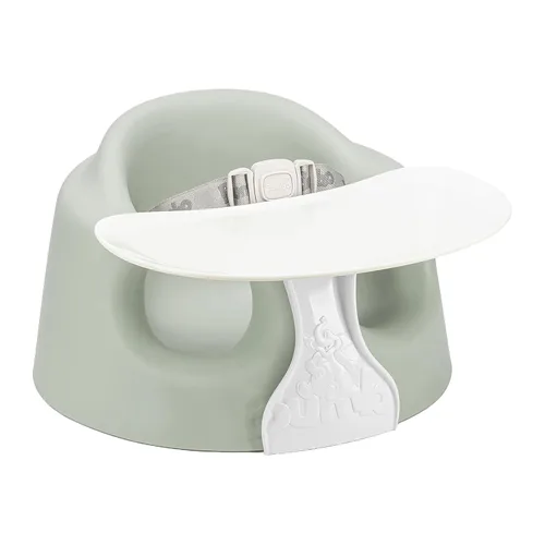 Vista 15 de Bumbo Asiento de piso de plástico Lite y bandeja combo, 3 a 12 meses Breige