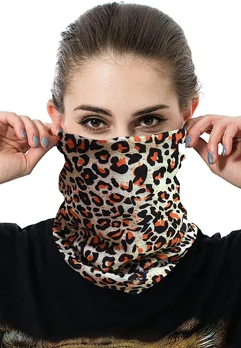 Vista 11 de Bandana unisex multifuncional sin costuras, bufanda para el cuello, gorro, mascarilla para la cara.