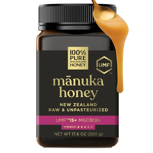 Vista 14 de Miel de Manuka UMF 10+ (MGO 261+) 100% Miel Pura de Nueva Zelanda - Certificada. Cruda, 8.8 Oz (250g) Raw & Unfiltered Manuka Honey UMF 10+
