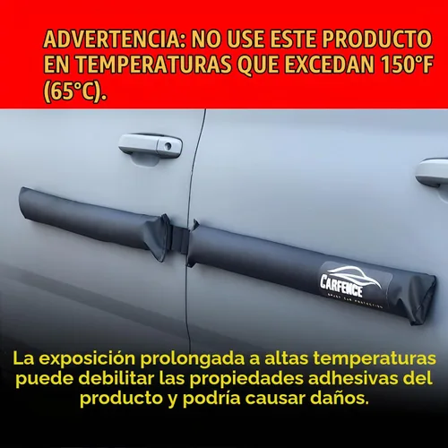 Vista 9 de HRX Protector de abolladuras para puertas de auto para puertas de auto no de aluminio - Paquete de 4 puertas - Protectores de puerta magnéticos